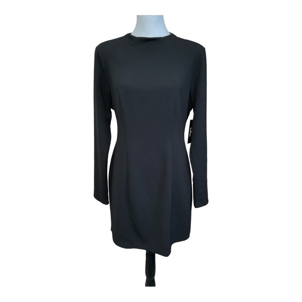 Lulu’s Long Sleeve Black Dress Size XL NWT